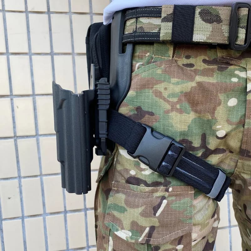 Étui tactique de remplacement pour pistolet, sangle en Silicone, néoprène antidérapant, Nylon pour Q