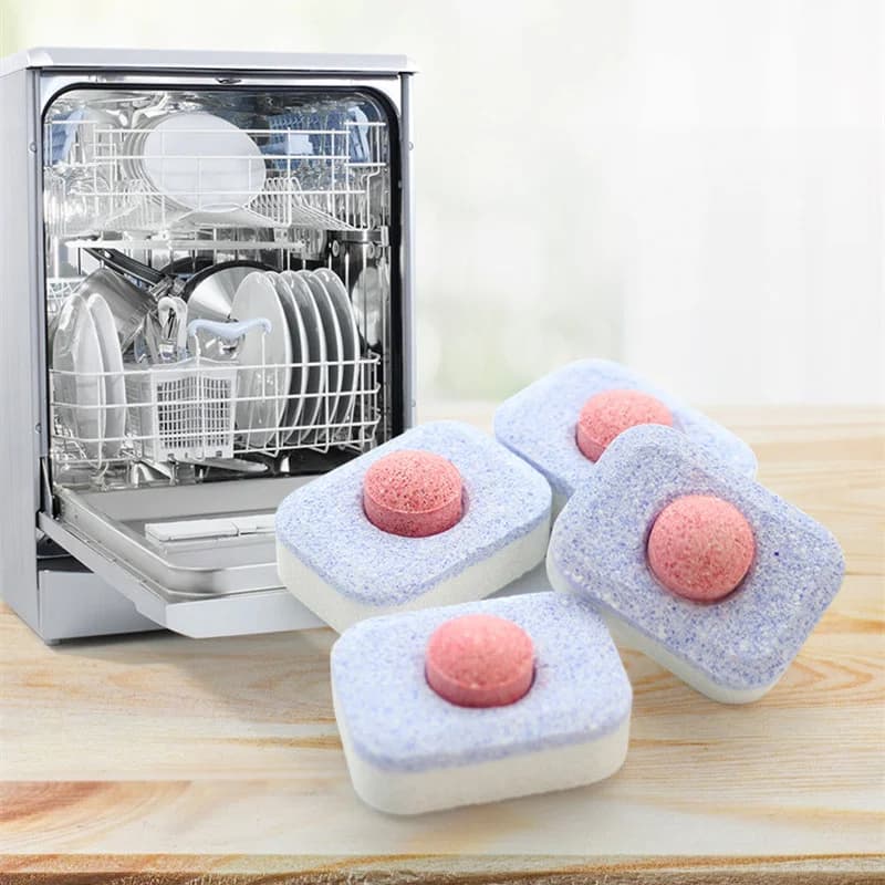 Pastilles de nettoyage multifonctions, lave-vaisselle, détergent dédié, boule puissante, stérilisati