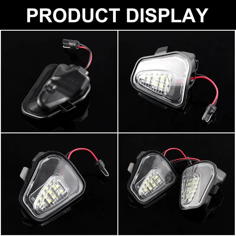 Ampoule LED pour rétroviseur latéral, Canbus, 2 pièces, pour VW Volkswagen EOS Beetle CC Passat B7 3