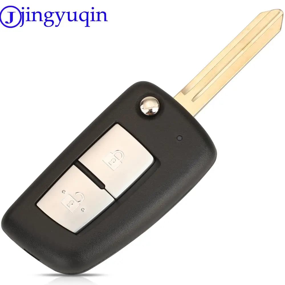Jingyuqin clé à distance rabattable TWB1G767 433MHz PCF7961M 4A pour Nissan Qashqai (J11E/J11R) Micr