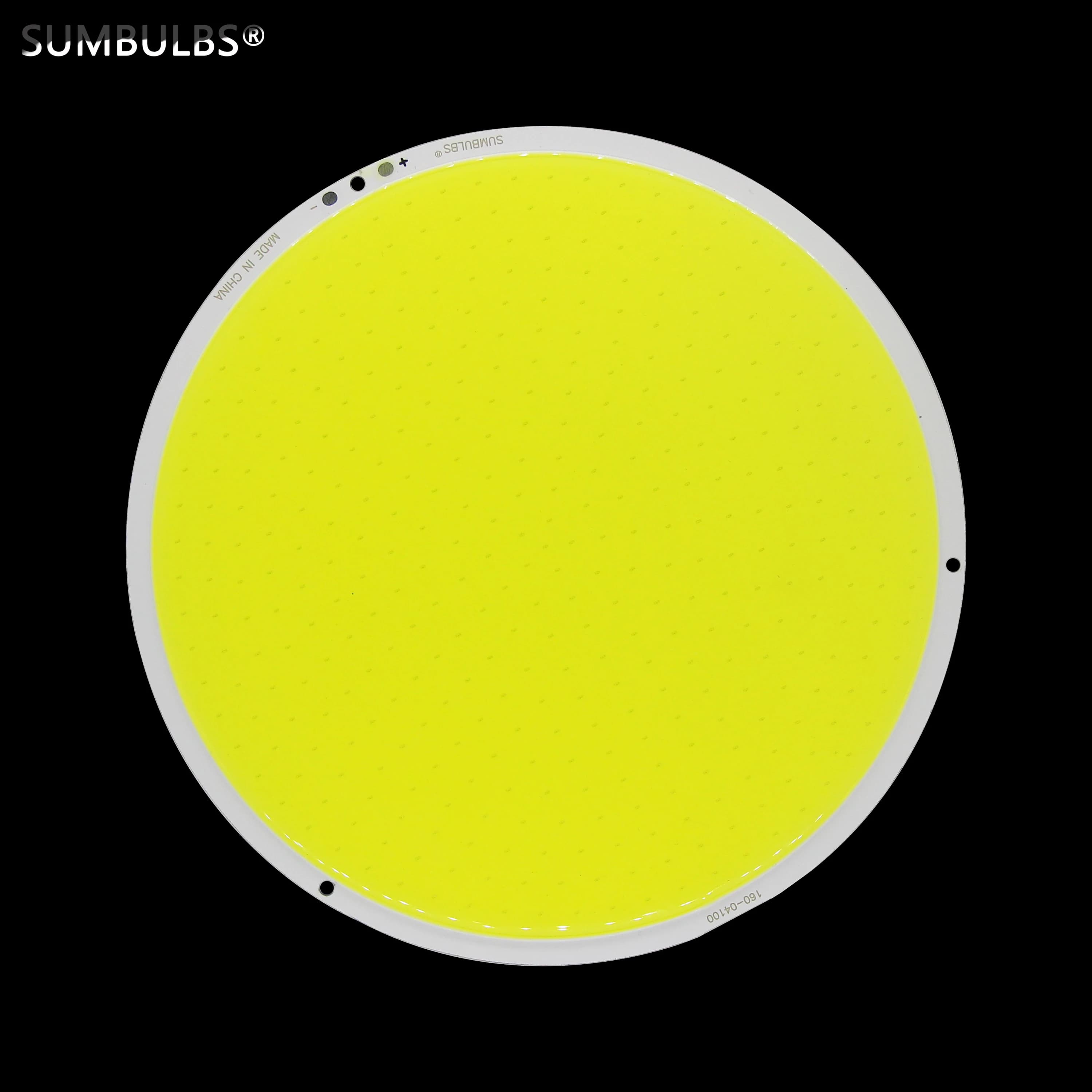 SUMBcorde BS-Puce de lampe blanche froide chaude à haute luminosité, grand soleil, 160mm, rond, gran