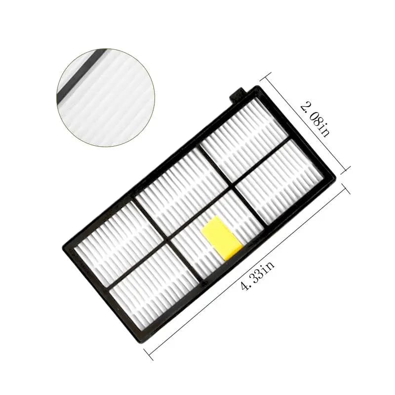 Convient pour iRobot Roomba série 800 900 860 880 890 960 965 981 980 filtre Hepa pièce de brosse la