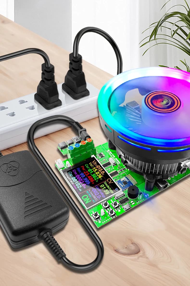 DL24 150W 2.4 "DC USB testeur Charge électronique 18650 moniteur de capacité de batterie de voiture 