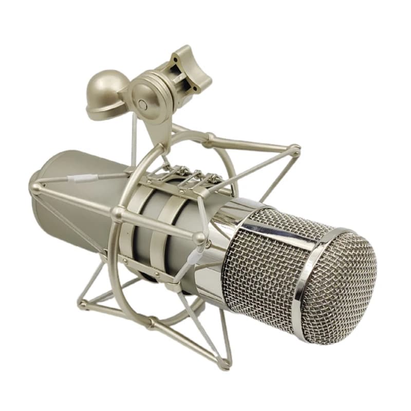 Mir de microphone argenté, pièce de réparation pour U47