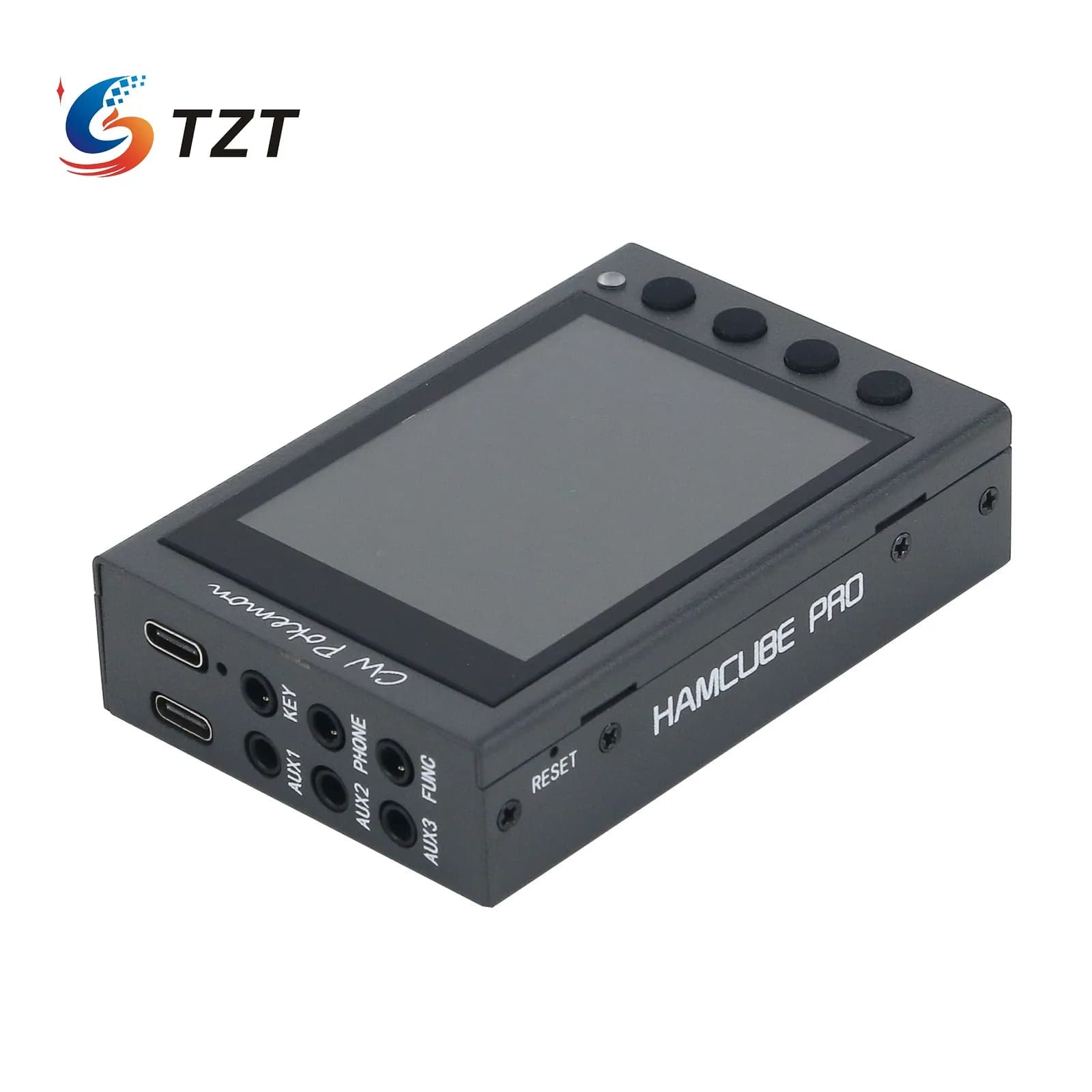 TZT – HAMCUBE PRO HAM CW, entraîneur de Code Morse avec écran de 2.8 pouces, prend en charge le déco