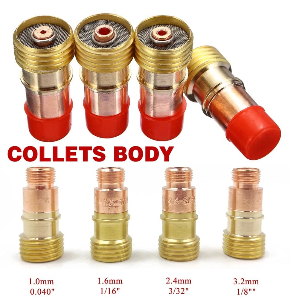 Connecteur de lentille à gaz avec maille pour Tig WP-17/18/26, pinces en laiton Forgelo, accessoires