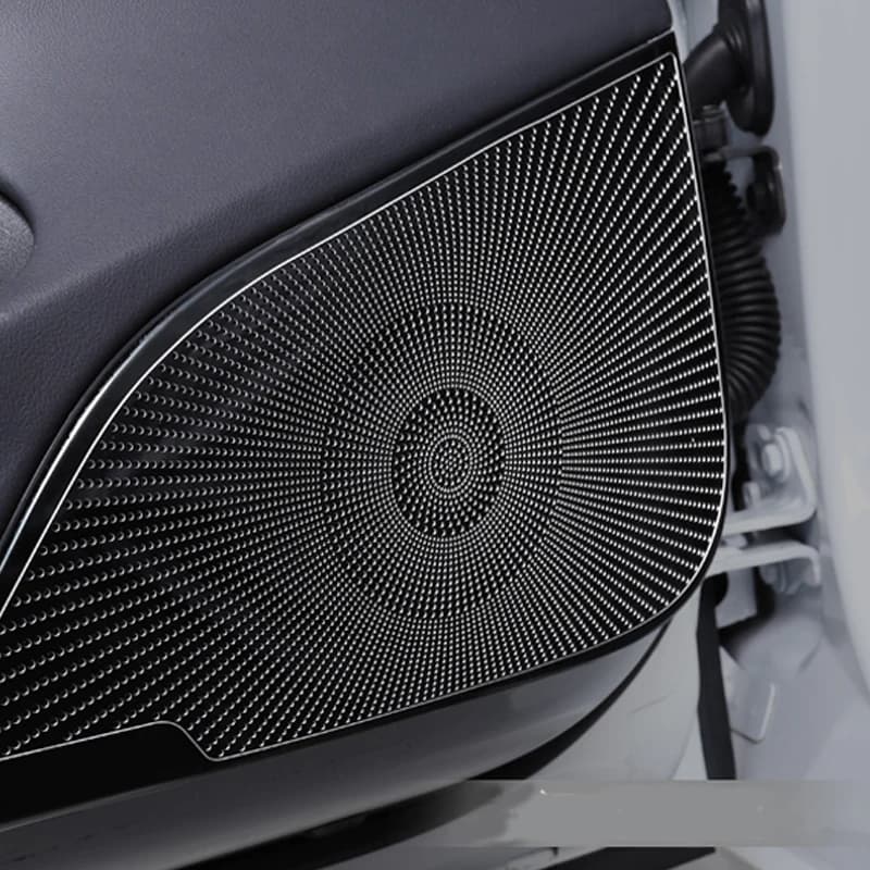 Autocollant de couverture décorative pour haut-parleur de porte, pour Tesla modèle 3 2019 2020 2021,