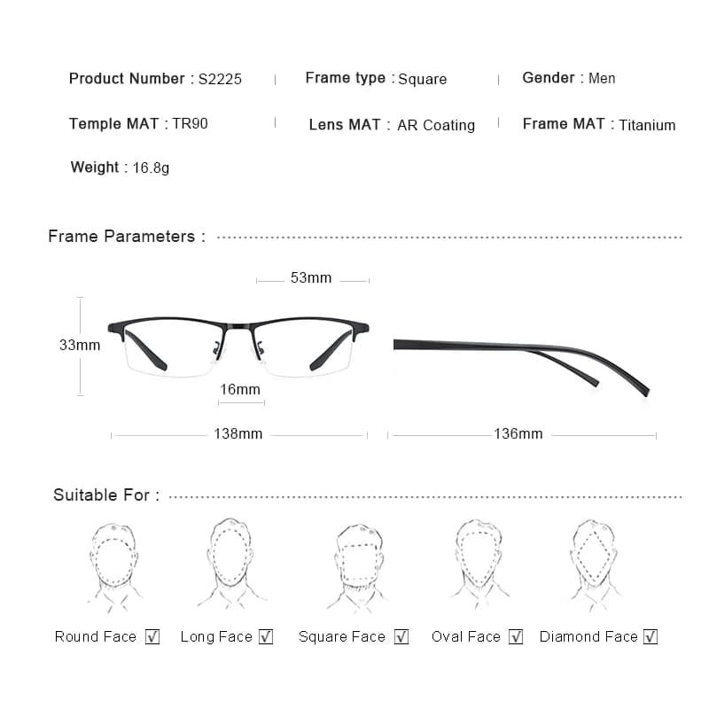 MERRYS hommes montures optiques montures de lunettes support lunettes commerciales mode lunettes cad