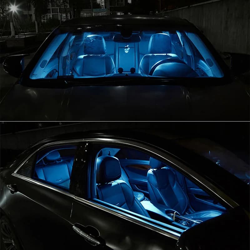 TPKE Canbus LED intérieur carte dôme coffre Kit d'éclairage pour BMW série 3 E36 E46 E90 E91 E92 E93