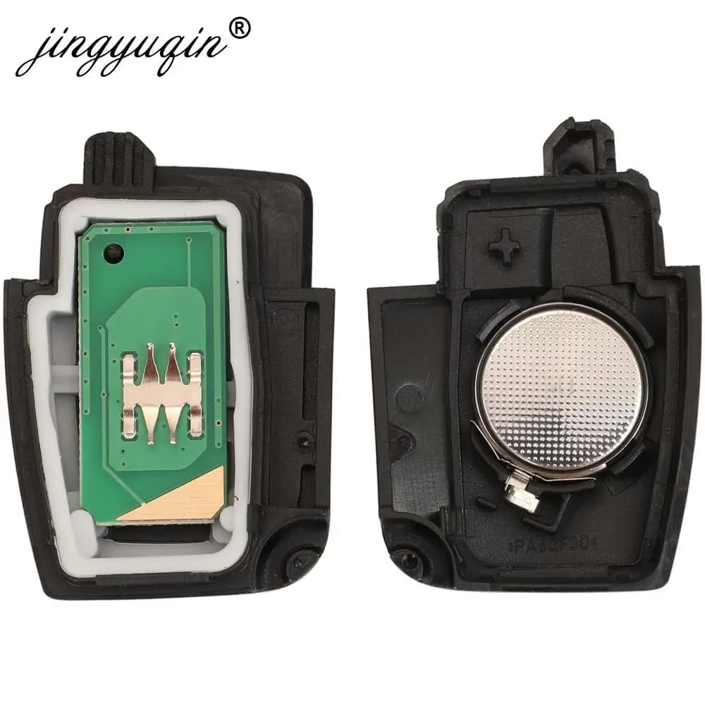 Jingyuqin 315/433MHz 4D63 4D60 clé à distance de voiture pour Ford Fusion Focus Mondeo Fiesta Galaxy