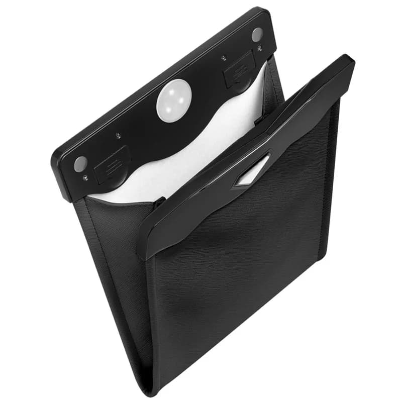 Poubelle de rangement pliable pour voiture, sac poubelle pour copilote, fournitures de rangement et 