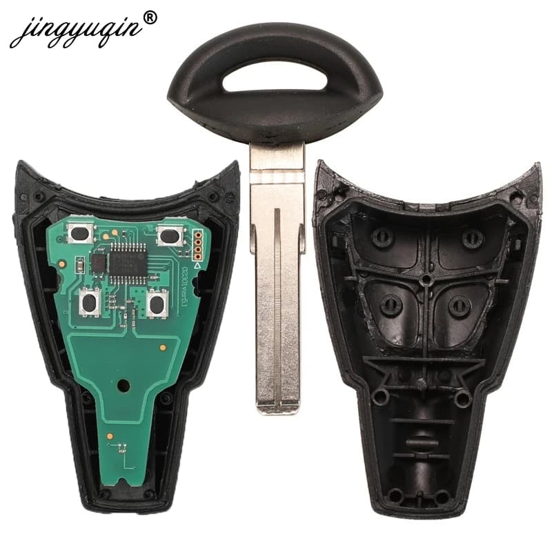 Jingyuqin 434Mhz ID46 4 boutons voiture porte-clés pour SAAB 93 95 9-3 9-5 WF remplacement clé à dis