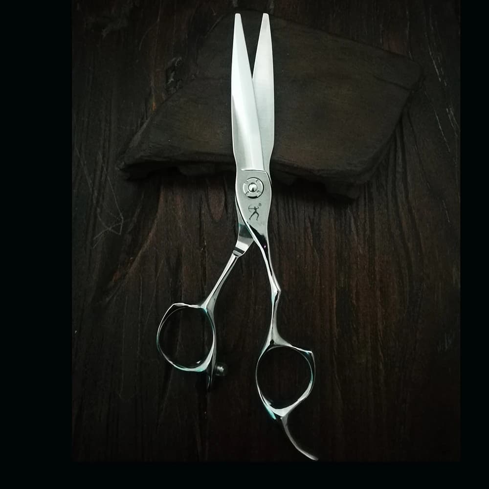 Ciseaux de coiffeur TITAN, outil de barbier, cisaille amincissante, ciseaux professionnels