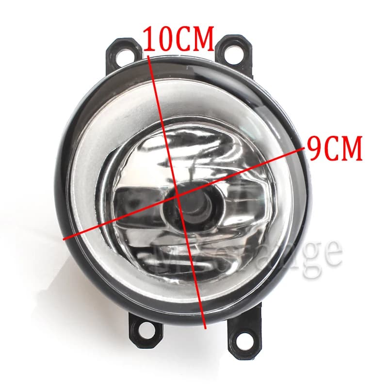 Couvercle de phare antibrouillard chromé, lunette de gril, phare antibrouillard LED pour Toyota Camr