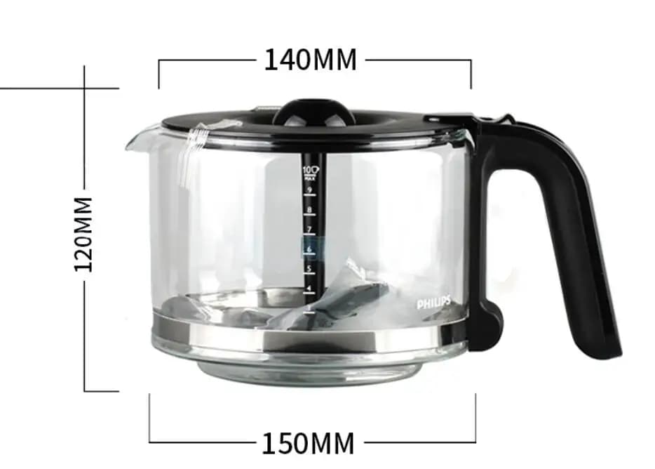 HD7767 costume pour PHILIPS HD7767HD7761/HD7762 ménage goutte à goutte cafetière ménage café pot ver