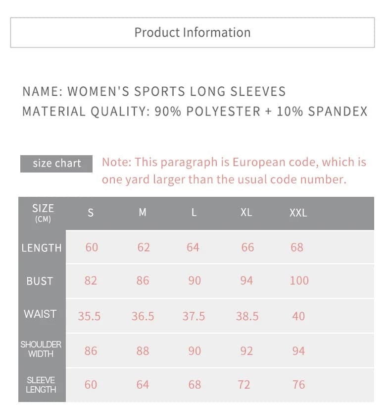 Femmes à manches longues dessus de Yoga Fitness haut de Yoga haut de sport tenue de sport pour les f