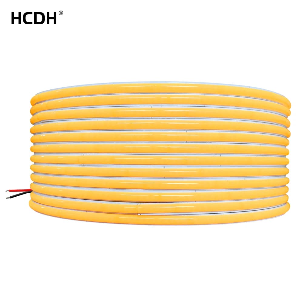 Bande lumineuse LED COB Super fine, 4mm, 480 diodes/m, barre lumineuse linéaire Flexible, ruban à Di