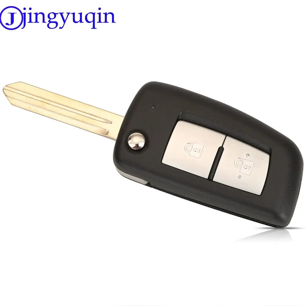 Jingyuqin clé à distance rabattable TWB1G767 433MHz PCF7961M 4A pour Nissan Qashqai (J11E/J11R) Micr