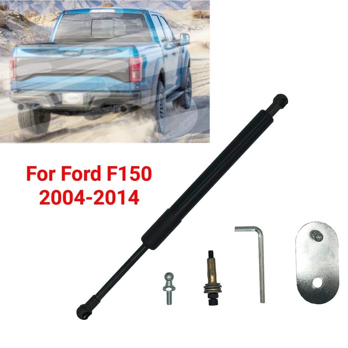 Amortisseur de hayon arrière DZ43200 pour Ford F150 2004-2014 et Dodge RAM 2009-2018