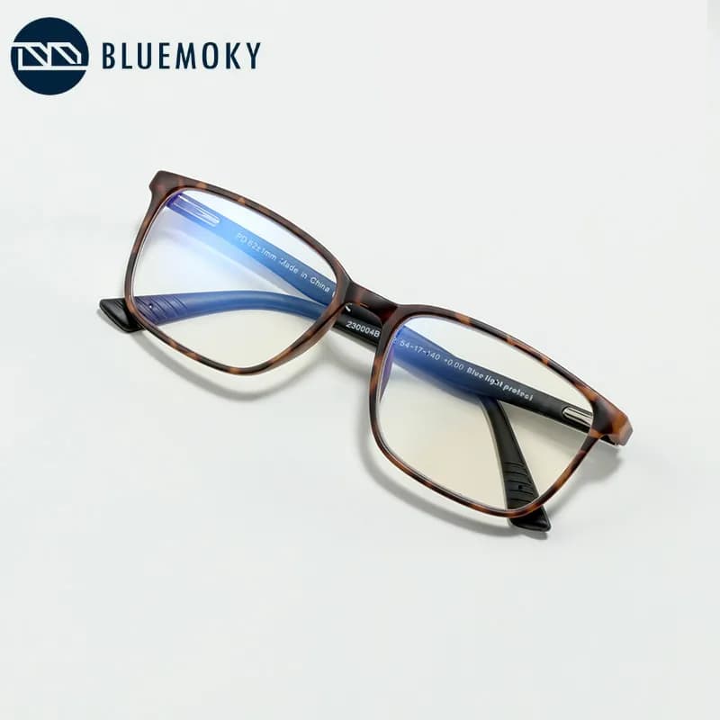BLUEMOKY – lunettes de lecture Anti-lumière bleue pour hommes, monture carrée, pour ordinateur de je