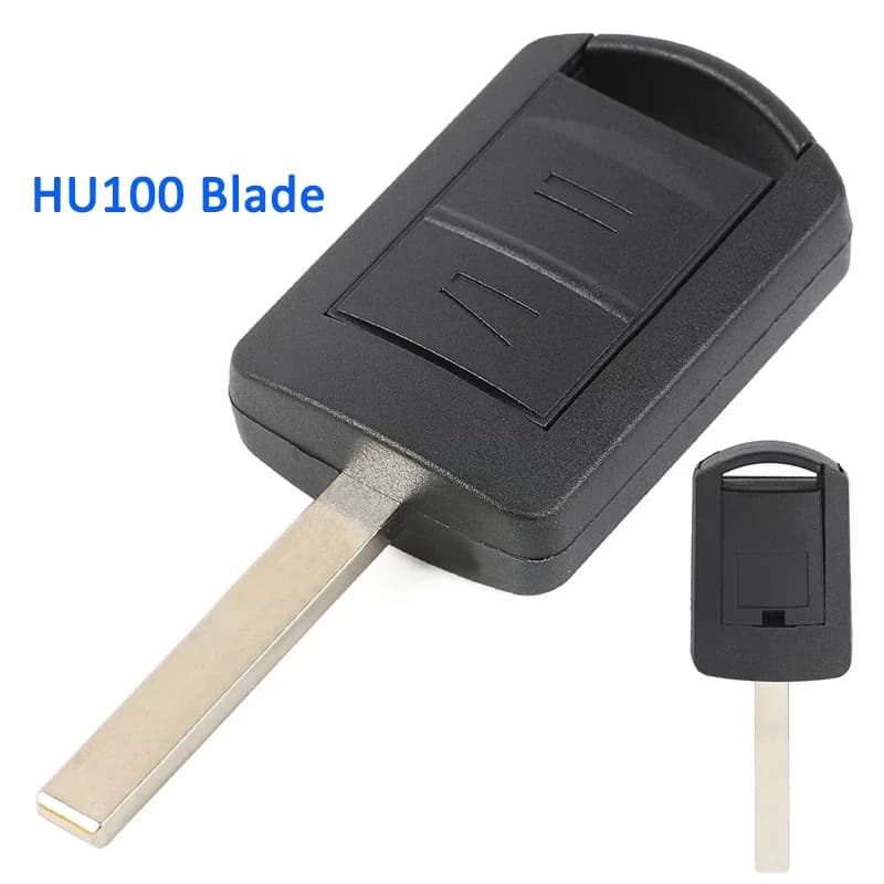 Clé de voiture à distance KEYECU 5WK48668 433.92MHz avec puce ID40 pour Opel Vauxhall Corsa C Meriva