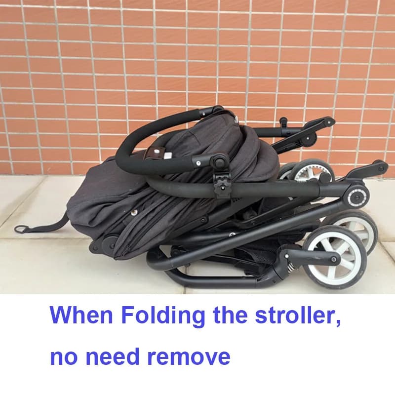 Accessoires de poussette pour bébé, poignée étendue, pare-chocs Hailrail pour YOYO Cybex Eezy S/S +/
