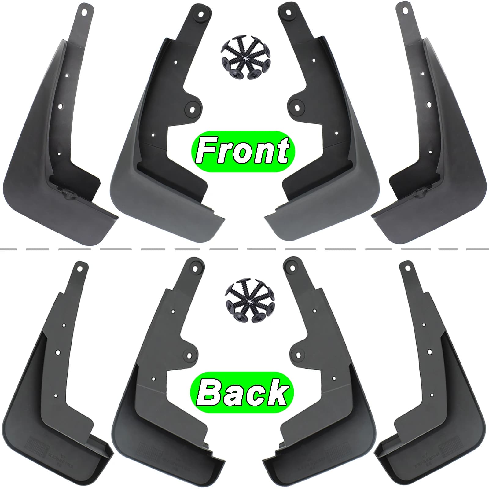 4x garde-boue de voiture pour Mazda CX-30 CX30 2021 – 2023 garde-boue garde-boue Protection mate gar