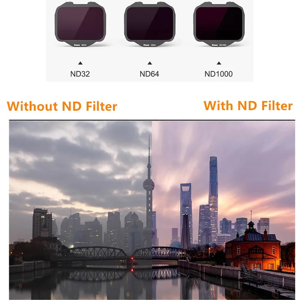 Filtre d'objectif CMOS à clipser MC UV ND8 ND16 ND32 ND64 ND1000, filtre de nuit pour Sony A7R II II