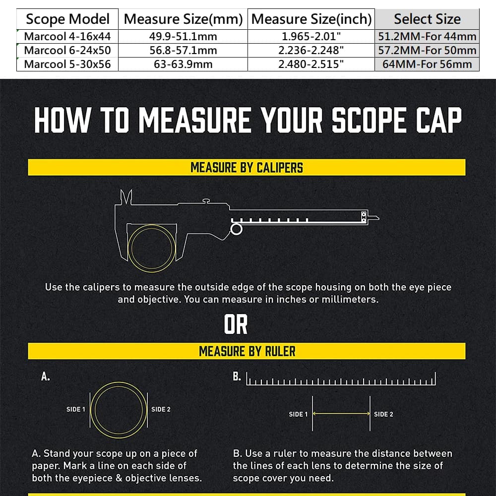 Marcool-Capuchons d'objectif DulKillFlash pour fusil de chasse optique, lunette de visée, pare-solei