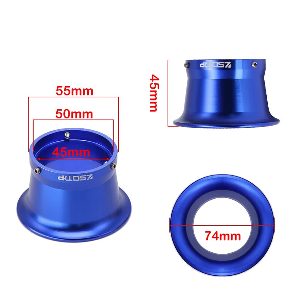 Sclmotos – carburateur modifié 50mm, filtre à Air, coupe-vent pour Keihi Koso OKO PWK 21 24 26 28 30