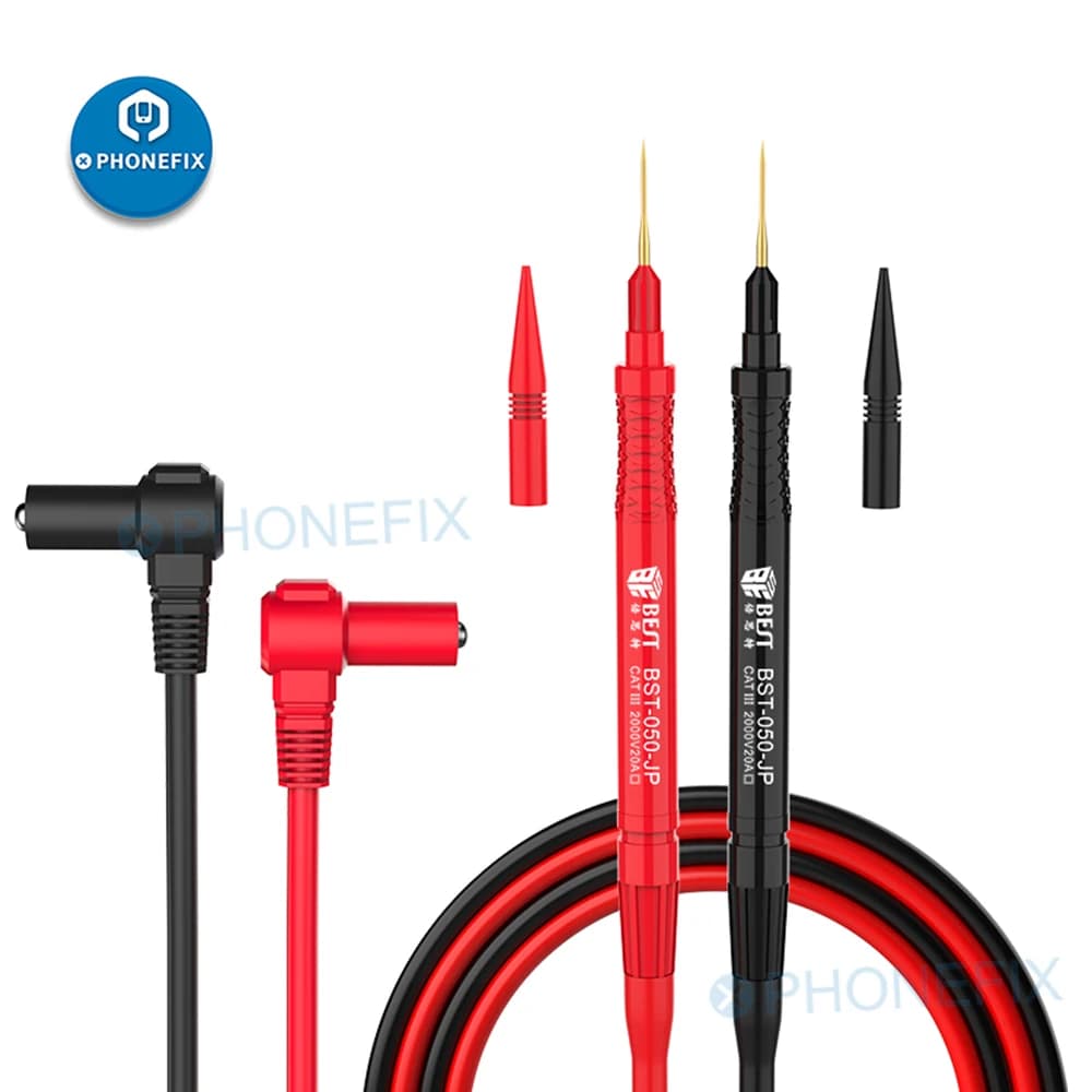 Sondes multimètre superfines BST-050-JP, fils de Test, pointe d'aiguille, testeur, stylo de fil, pou