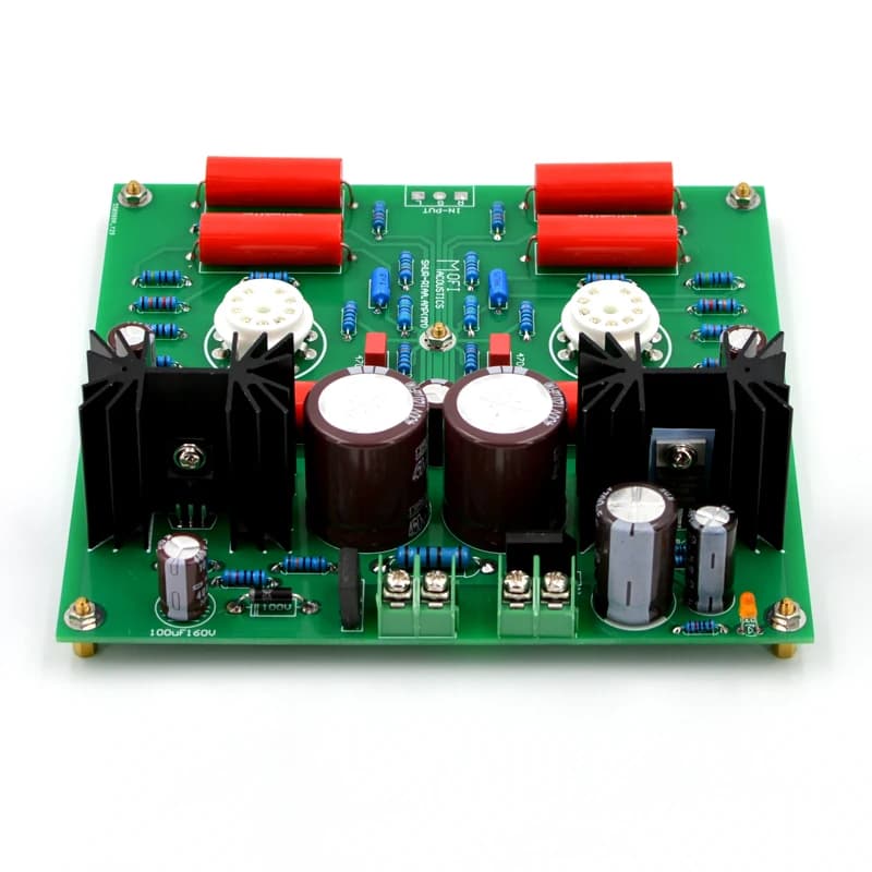 MOFI-SHURE-Amplificateur Phono Tube (MM) Peugeot RIAA-DIY et carte finie