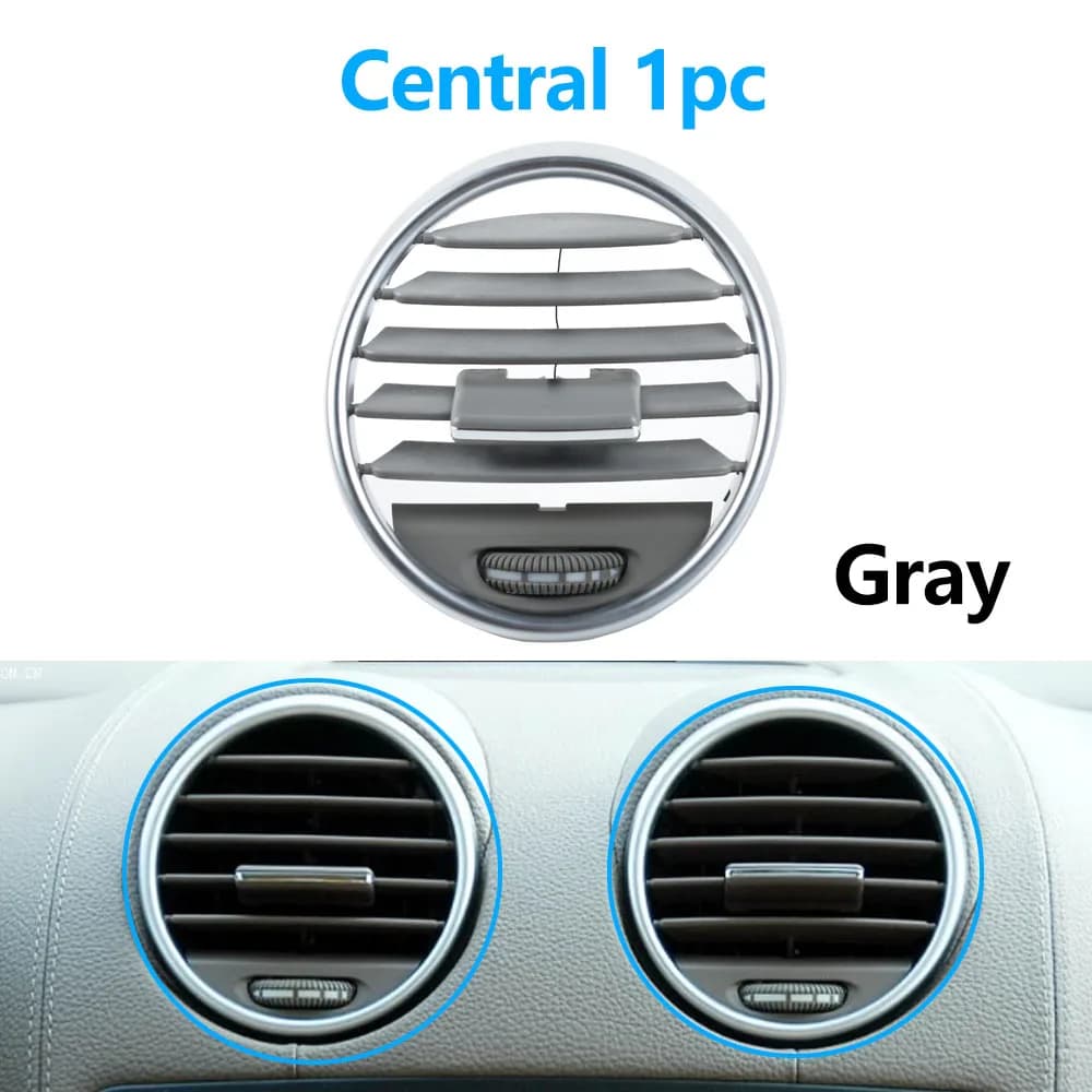 Tableau de bord Central gauche droite AC Grille de ventilation panneau de sortie pour Mercedes Benz 