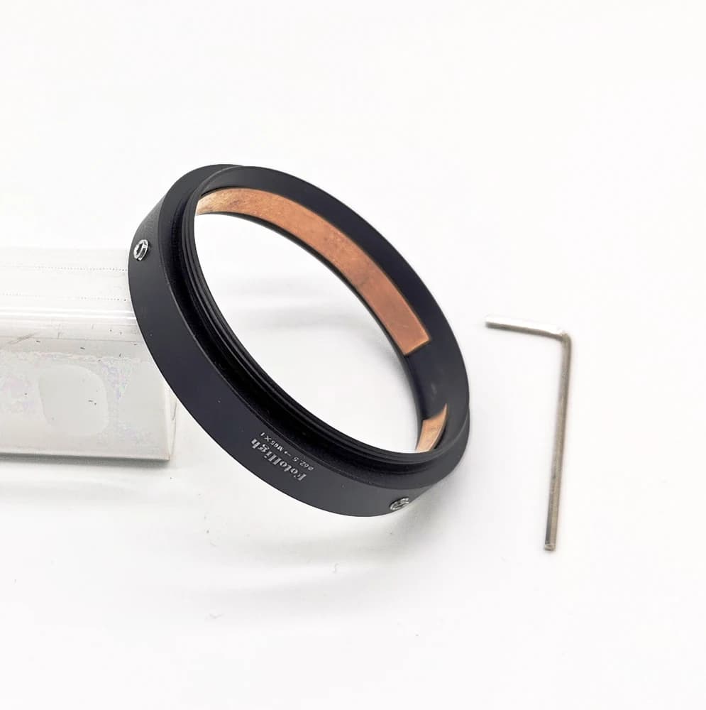 Adaptateur de filetage 47mm 49mm 50/52.5/54/57/58mm 62.5/64/67mm 71mm 80/82.5/88.5mm 104mm à M65x1 +