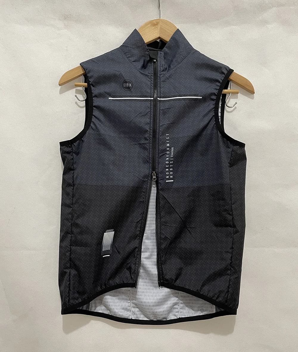 Gilet coupe-vent sans manches pour hommes, livraison en 48 heures, noir, de haute qualité, léger, re