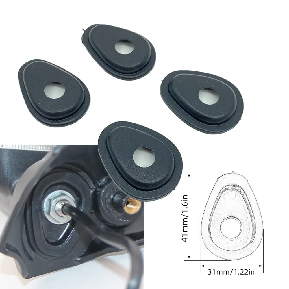 REALZION 4 pièces avant ou arrière moto clignotant indicateur adaptateur entretoises pour YAMAHA FZ1