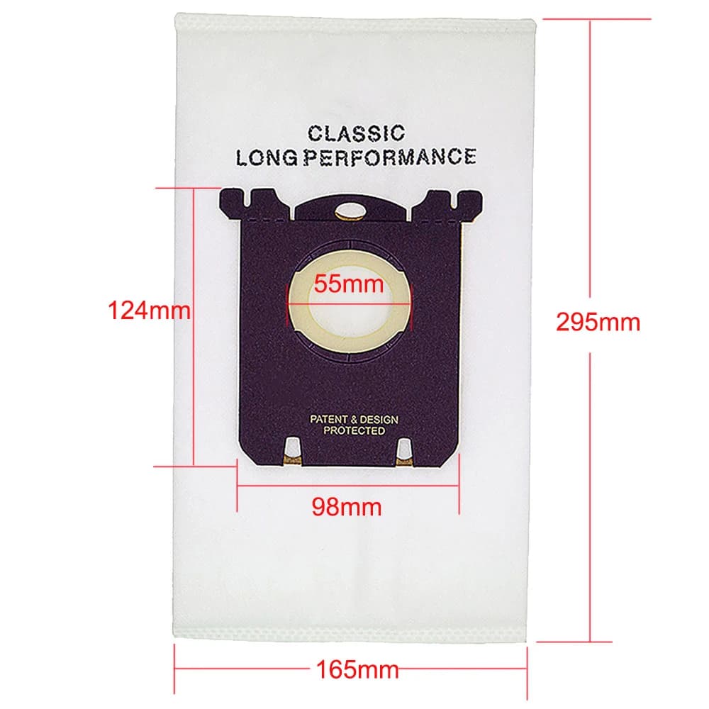 Sacs à poussière pour aspirateur S-Bag, 10 pièces/lot, compatibles avec AEG GR201SM Electrolux E201S