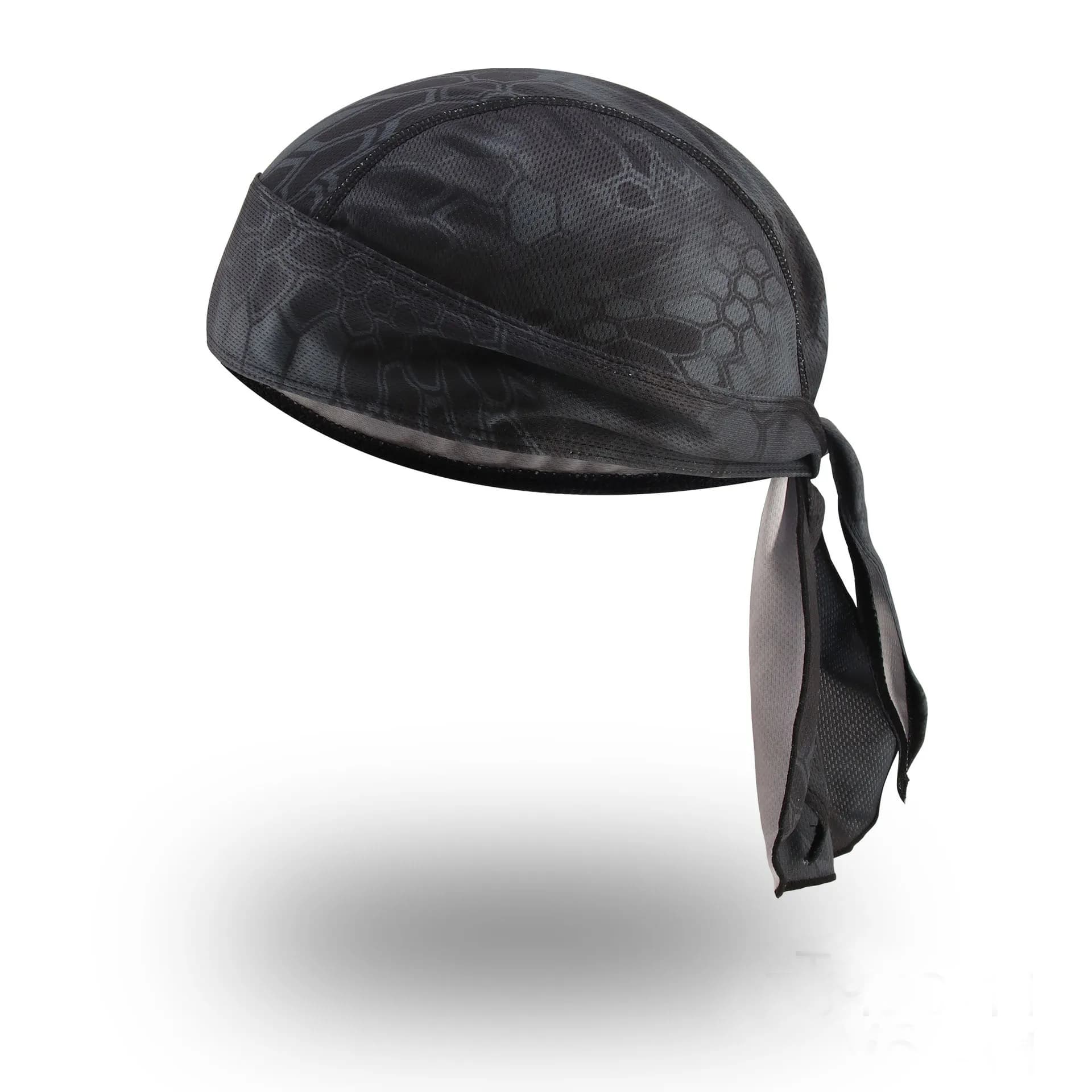 Nouveau bandeau été hommes imprimé casquette de cyclisme Protection solaire Camouflage pêche course 