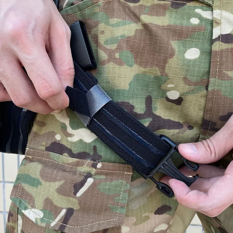 Étui tactique de remplacement pour pistolet, sangle en Silicone, néoprène antidérapant, Nylon pour Q
