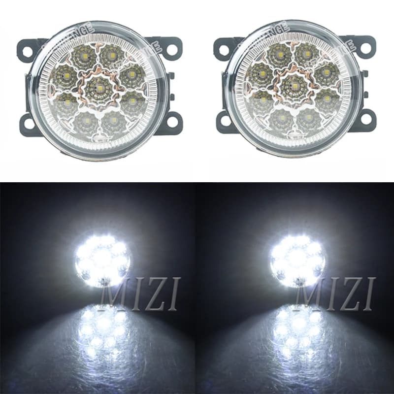 Feux antibrouillard LED pour Suzuki Swift Grand Vitara 2 II Jimny Alto JB64 JB74 SX4, phare halogène