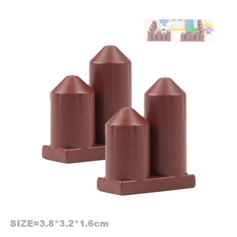 Blocs de construction de grande taille, pièces de Structure de maison, pilier, clôture, pont, colonn