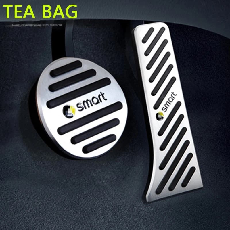 Accessoire de voiture accélérateur frein à gaz repose-pieds pédale pour Smart Fortwo Elf 2009-2013 2