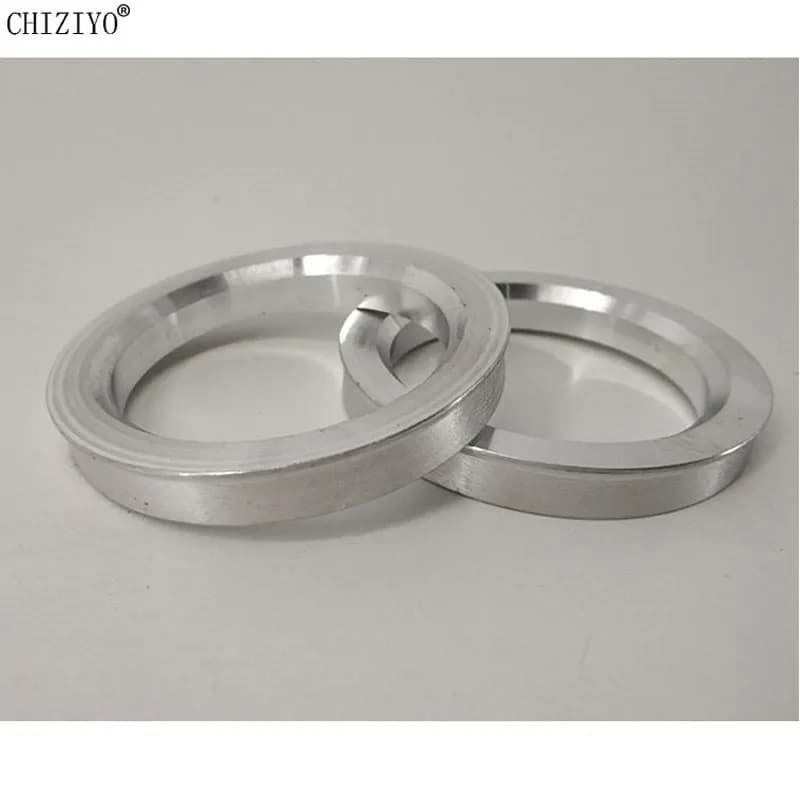 4 pièces/ensemble alésage de roue de voiture collier central moyeu anneaux centraux anneaux de moyeu