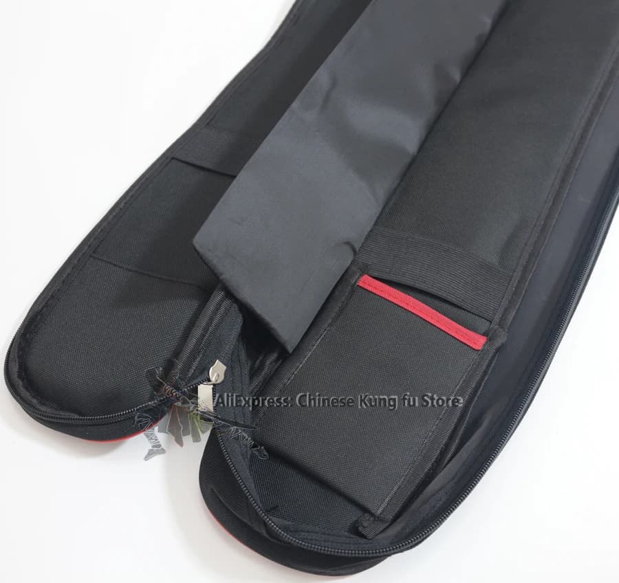 Sac de bâtons d'épée de Kung fu de haute qualité, sac de transport pour armes Wushu d'arts martiaux,
