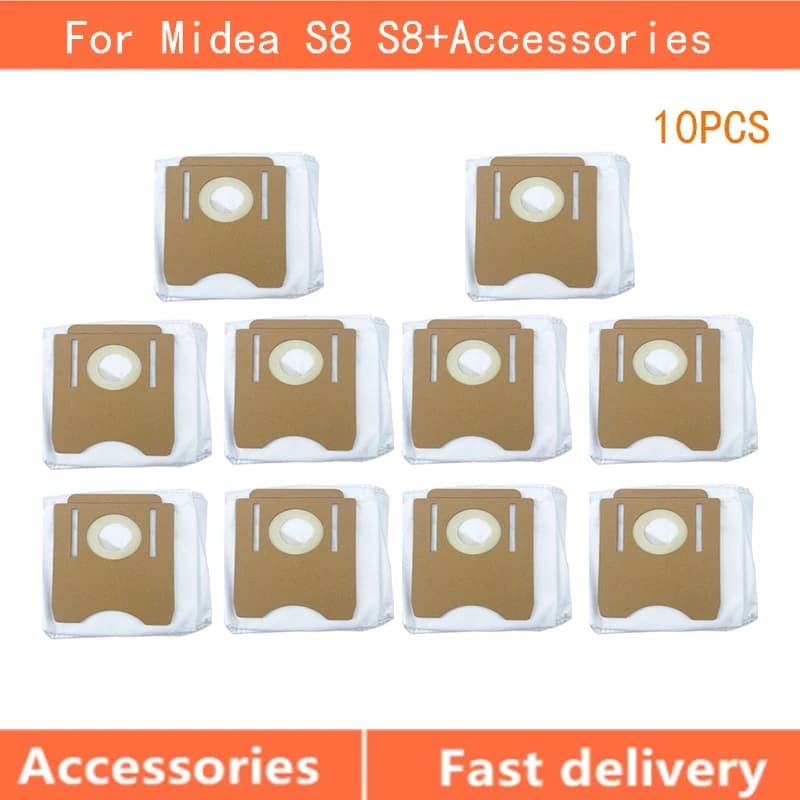 Accessoires pour aspirateur Midea S8 S8 +, vadrouille remplaçable pour maison intelligente, sac à po