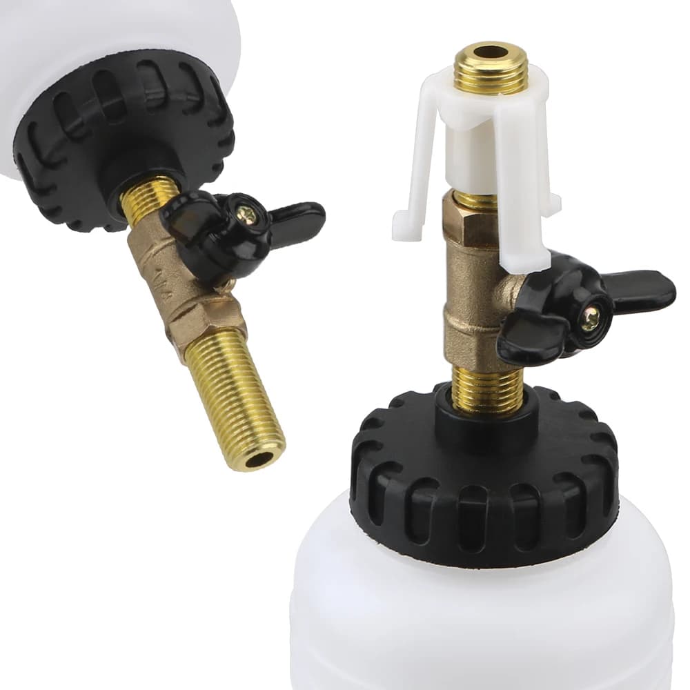 Kit de pompe à liquide de pompage hydraulique pour purge de frein de voiture, 1l, 0,75 l, changement