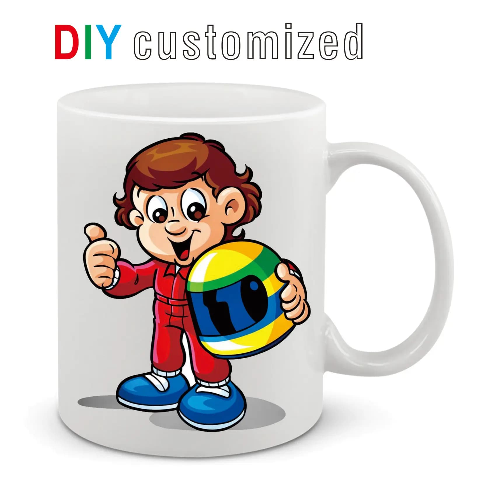 Tasse en céramique personnalisée bricolage, tasse à café personnalisée, image imprimée, photo, logo,