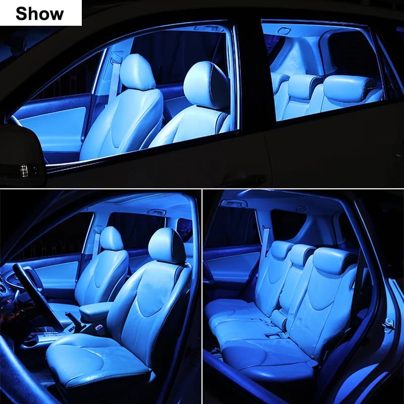 Kit d'ampoules intérieures LED Canbus, 11 pièces, pour Toyota CHR C-HR 2016 2017 2018 2019 2020 2021