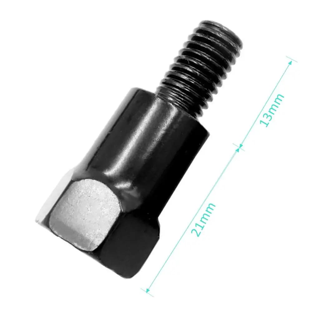 Adaptateurs de rétroviseurs de moto M10 10MM M8 8MM, vis de conversion à filetage droit et gauche, s
