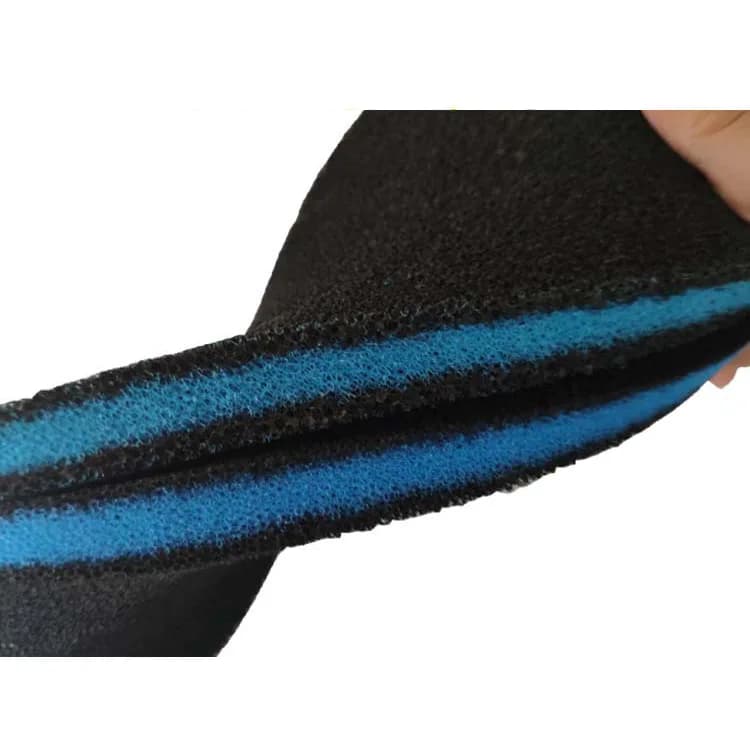 Filtre biochimique en coton à charbon actif, éponge de purification de l'eau haute densité, accessoi